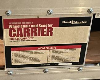 Wheelchair and scooter carrier 