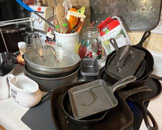 assorted cast iron
