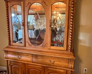 Ashley Grand Estates china cabinet