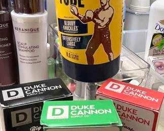 Duke Cannon soaps 