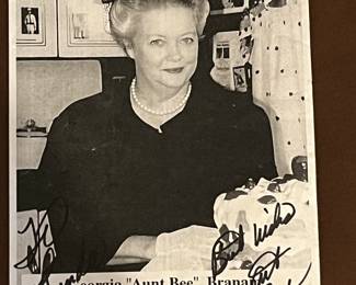 Signed Aunt Bee picture