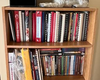 assorted cookbooks