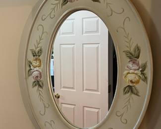 round decorative mirror