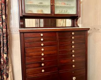 ANTIQUE DENTAL CABINET