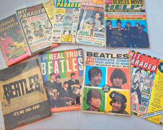 Beatles magazines.