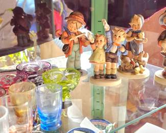 Hummel figurines.