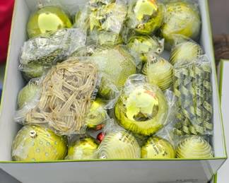 Christmas decorations.