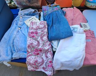 Vintage Jordache and other brands.