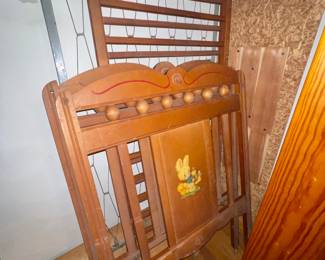 1950's-1960's baby crib, complete