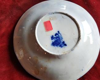 18th century porceland blue and white 