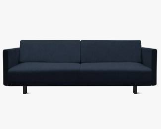DESIGN WITHIN REACH TUCK SLEEPER SOFA | Tuck Sleeper Sofa in a dark tweed-type fabric upholstery by Design Within Reach.