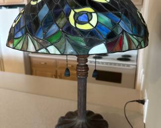 Tiffani-style lamp