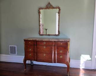 Chest $450, mirror $250