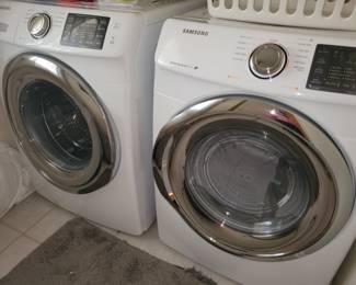 Samsung front load washer & dryer