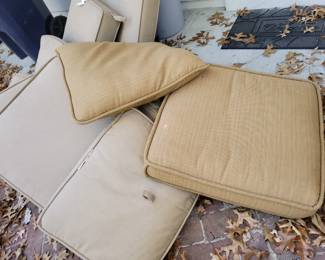 Patio cushions - Sunbrella
