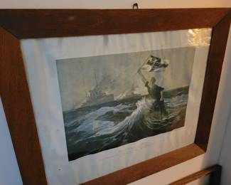 Hans Bohrdt Print - The Last Man