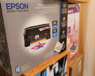 New items - vacuums, printer, DVD recorder