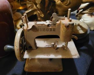 Antique Singer child's sewing machine