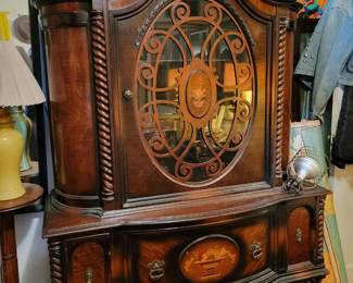 Antique storage cabinet
