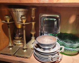 Lots of brass, metal, etc