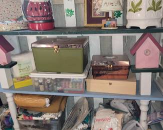 Sewing supplies, notions, fabric