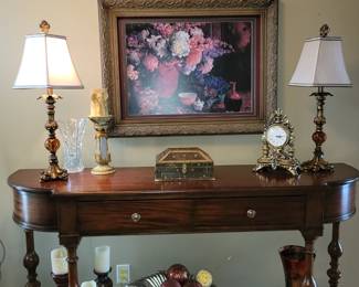 Bernhardt wall table