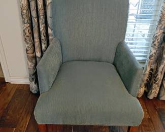 Blue Upholstered Occasional chair