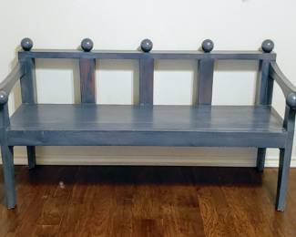 Solid Wood Sitting Bench