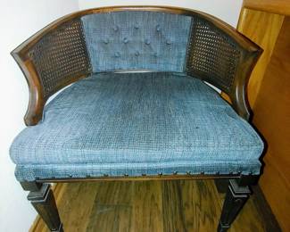 Vintage Barrel style occasional chair