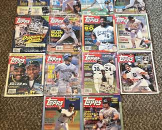 Tops Baseball magazines