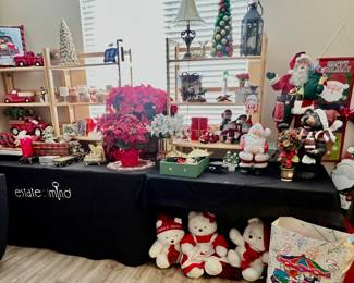 Lots of fun Christmas decor