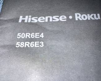 50" Hisense Roku Television 2023