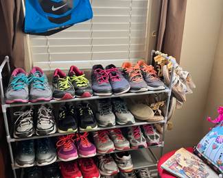 Women size 10 running shoes - lightly used