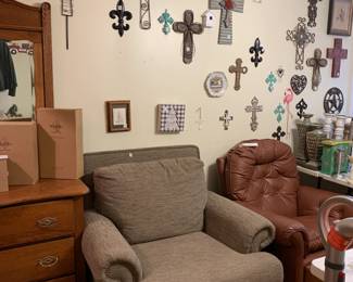 Wonderful collection of Crosses and metal art.