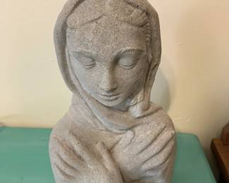 #47 Concrete Mary - 10" Tall $30.00
