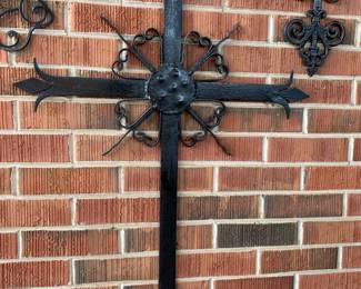 #109 Metal Cross - 26x48 $30.00