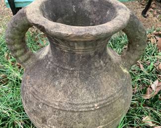 #139 Large Terra Cotta Pot - You Move - 21" Tall $75.00