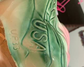 #211 Vintage McCoy Graceful Swan Planter, Double Swan Planters - 3 pieces $30.00