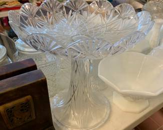 #223 Tall Pedestal Vase Bowl (centerpiece) - 13x13 $75.00