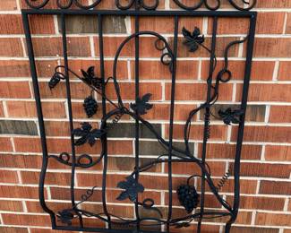 #81 Black Aluminum Wall Art - 26x36 $30.00