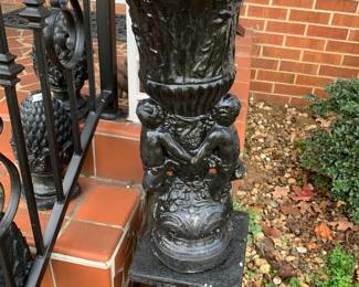 #91 2 pc Pedestal w/Pot - 37" Tall $100.00
