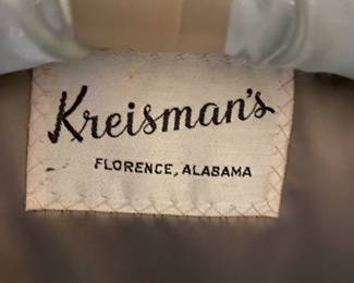#262 Kreisman's Florence blond mink jacket size Medium with pockets $75