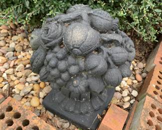 #148 Concrete Flower Arrangement - 12x12 $30.00