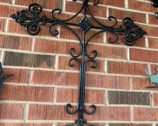 #111 Large Iron Cross - 24x34 $30.00