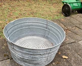 #162 Galvanized Tub $25.00
