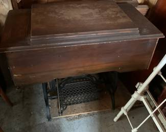#175 Treadle Sewing Machine w/Victor Sewing Machine $100.00