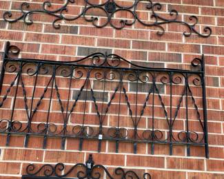 #82 Rectangle Iron Gate Art - 46x24 $25.00