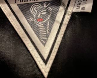 260 Marvin Richards Black shaggy fur jacket size Medium $40