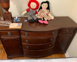 #57 buffet with 6 drawer with 2 doors 60x20x36 $150.00