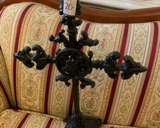 #247 Cast Metal 15" Tall cross $20.00